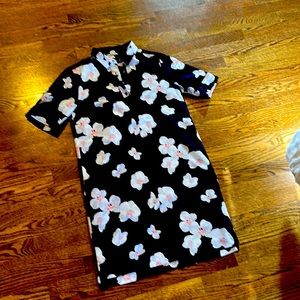 Tropical floral Banana Republic dress- size small